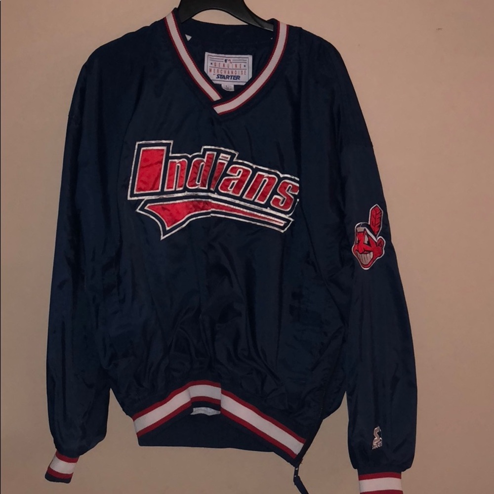 Cleveland Indians pull over jacket